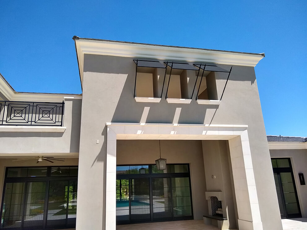 Welded Frame Window Awning - Liberty Awnings and Shades
