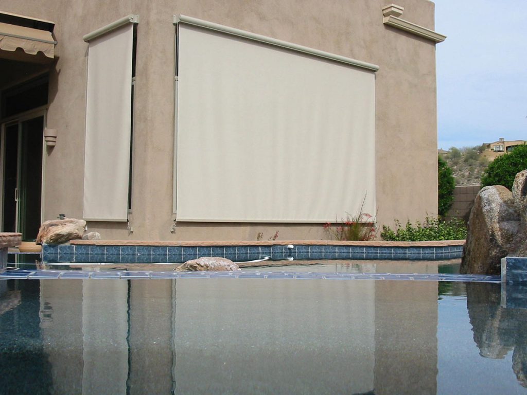 Retractable Solar Shades