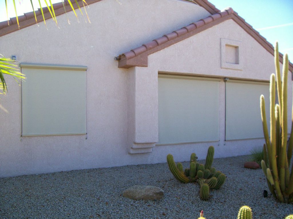 Retractable Solar Shades