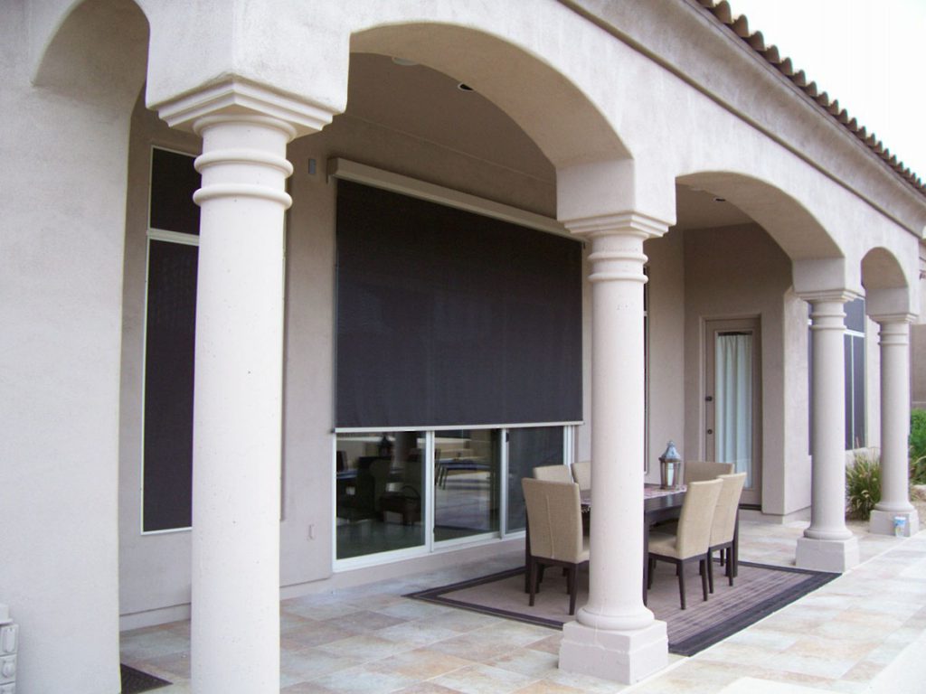Retractable Solar Shades