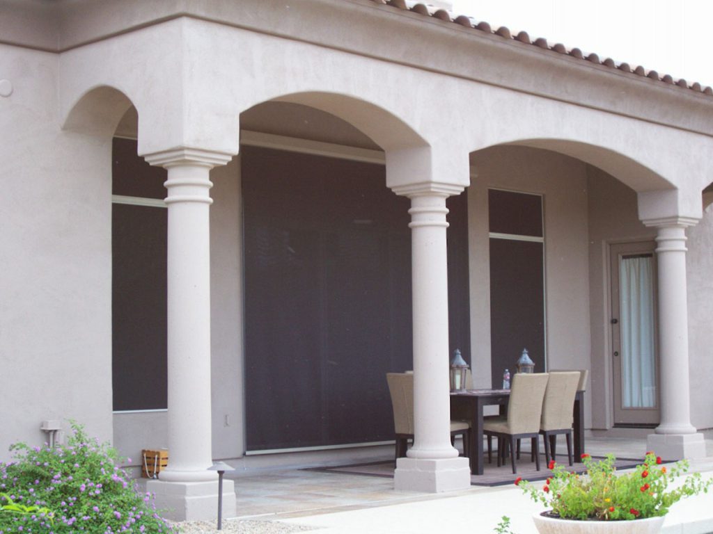 Retractable Solar Shades