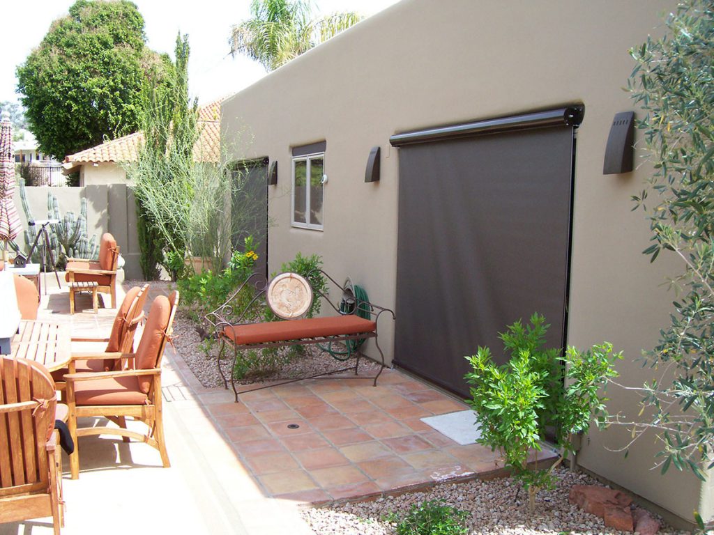 Retractable Solar Shades