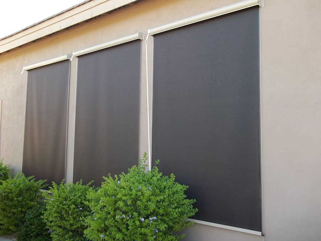 Retractable Solar Shades