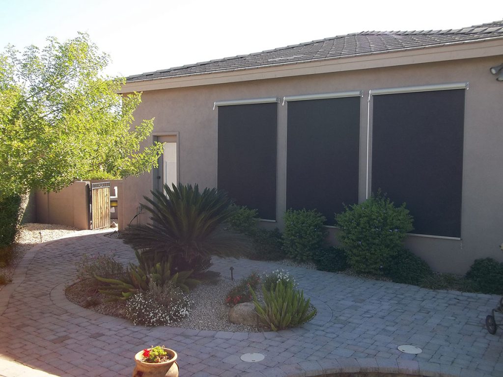 Retractable Solar Shades