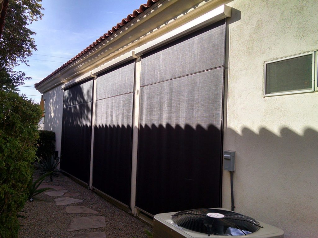 Retractable Solar Shades