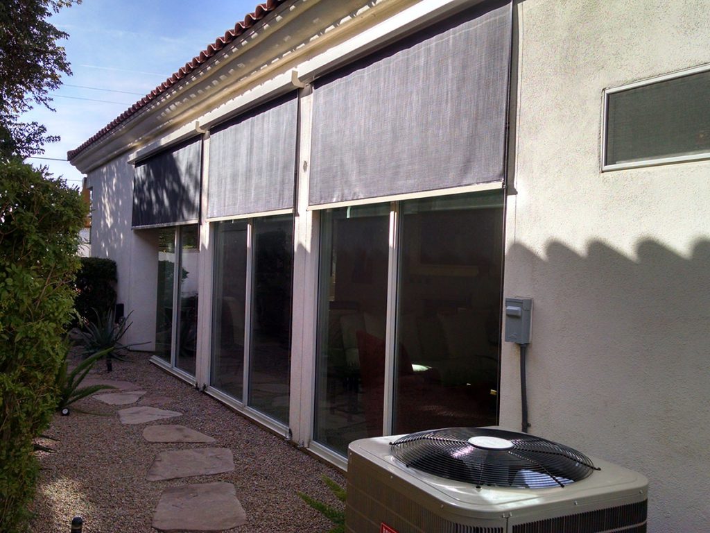 Retractable Solar Shades