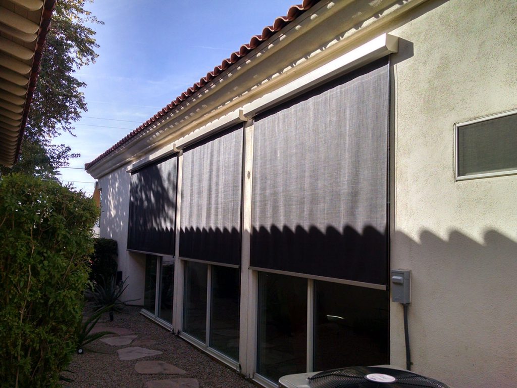 Retractable Solar Shades