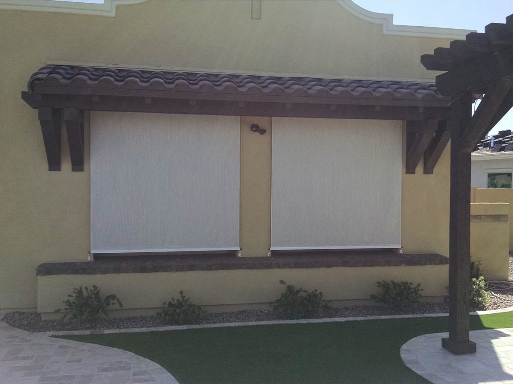Retractable Solar Shades