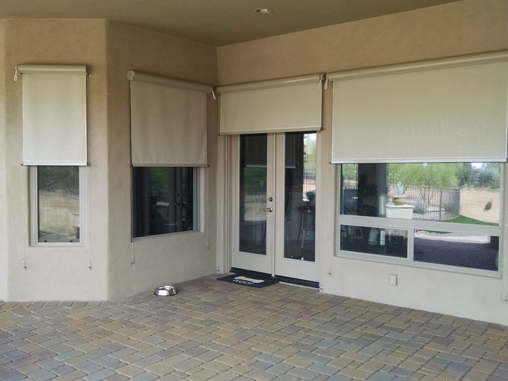 Retractable Solar Shades