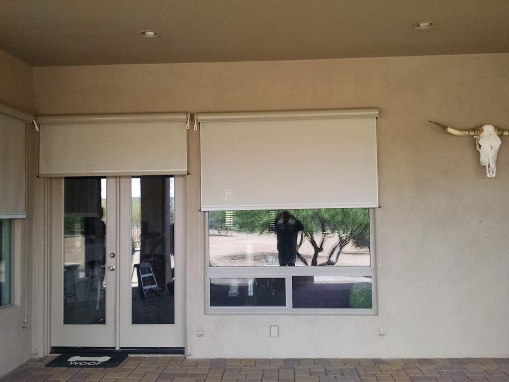 Retractable Solar Shades