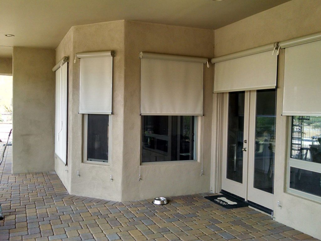 Retractable Solar Shades