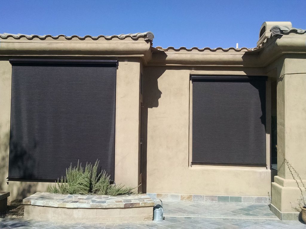 Retractable Solar Shades