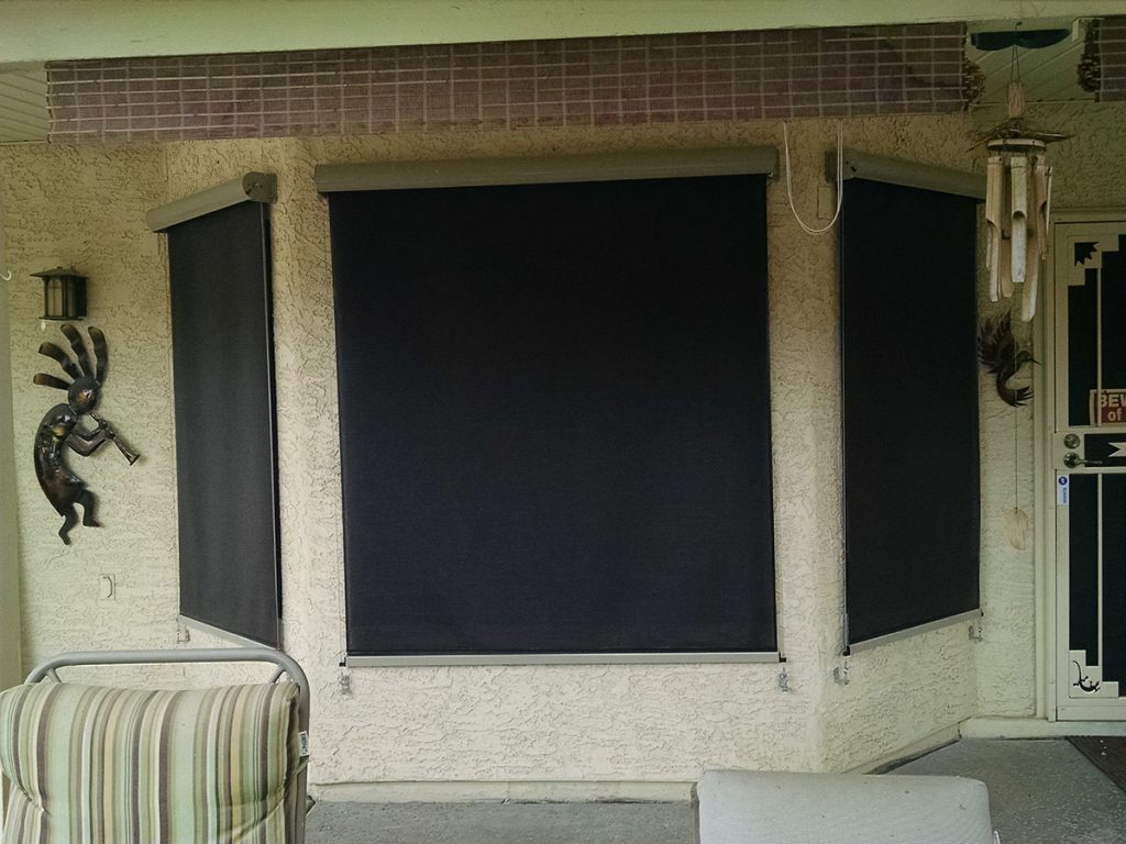 Retractable Solar Shades