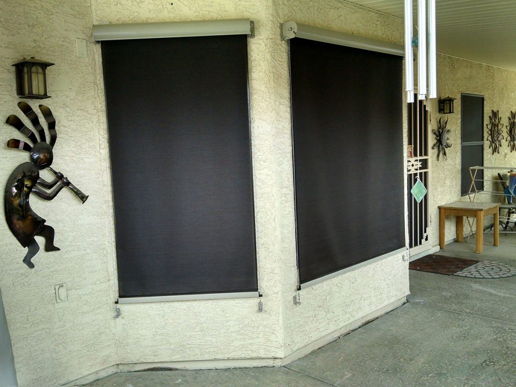 Retractable Solar Shades
