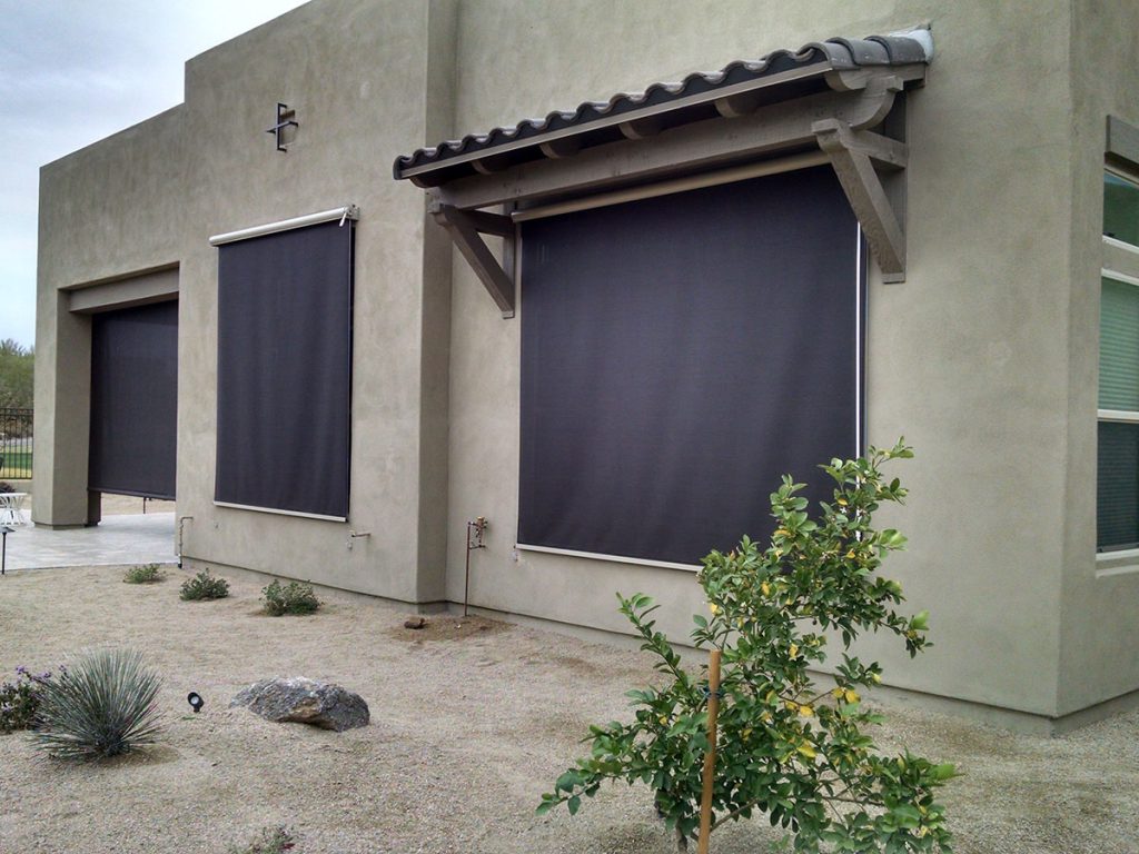 Retractable Solar Shades