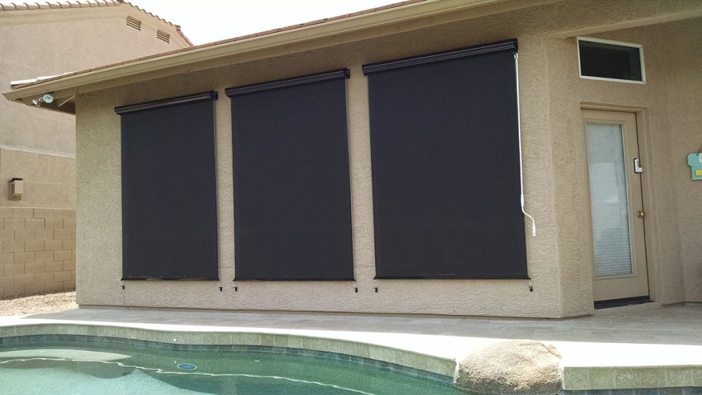 Retractable Solar Shades