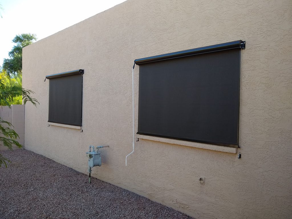 Retractable Solar Shades