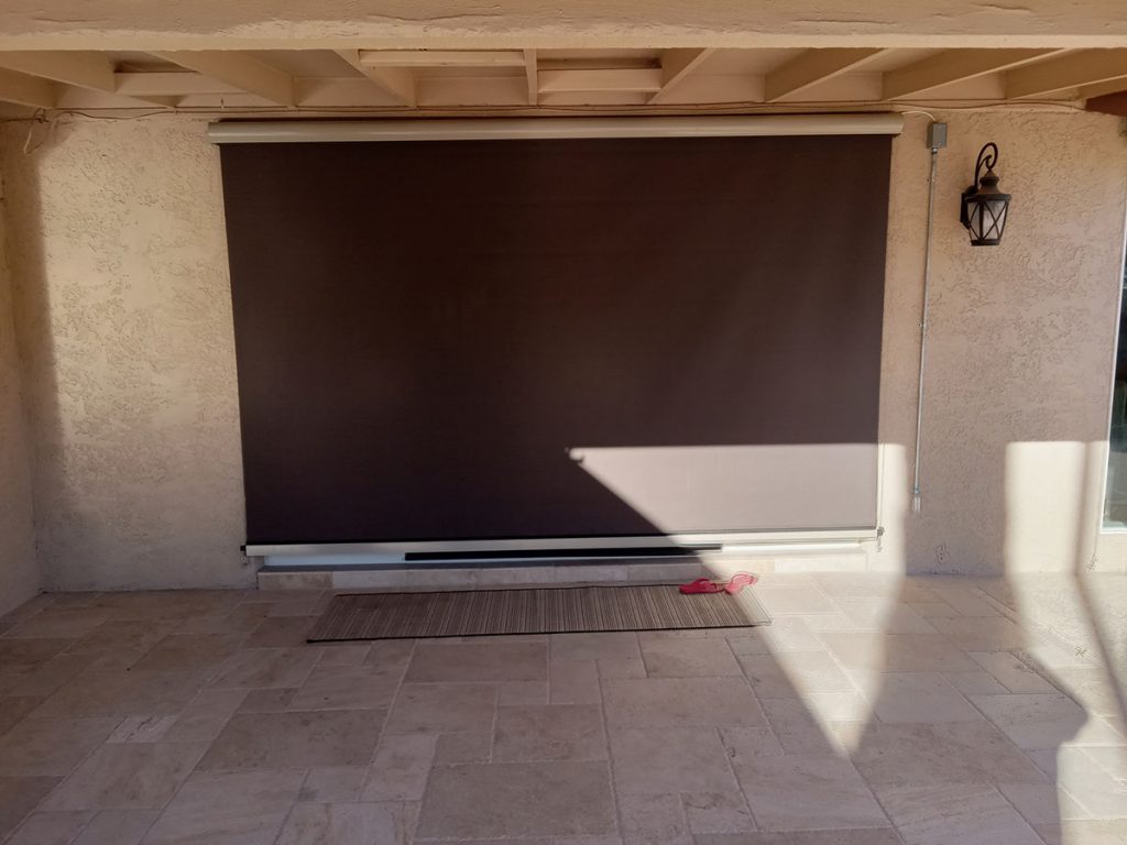 Retractable Solar Shades