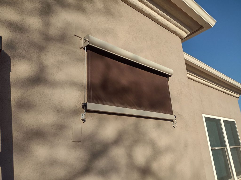 Retractable Solar Shades