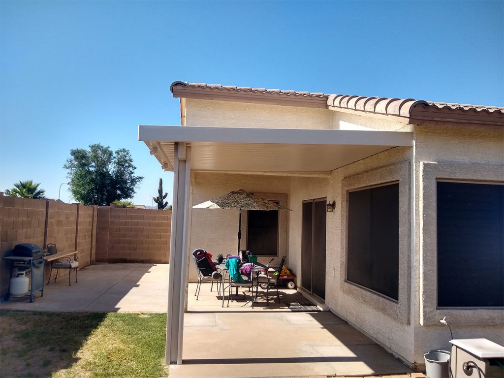Solid Pan Patio Covers