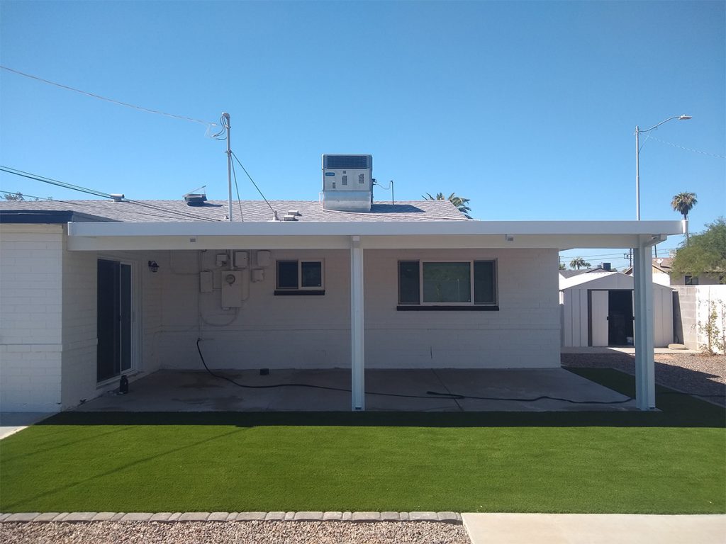 Solid Pan Patio Covers