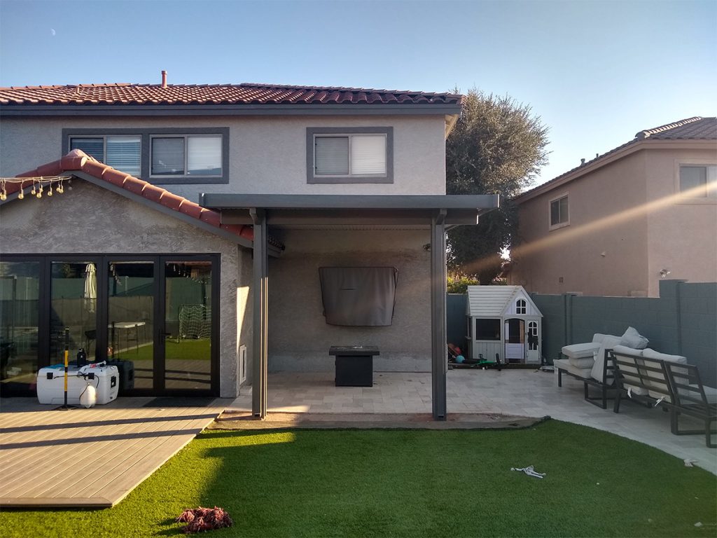 Solid Pan Patio Covers