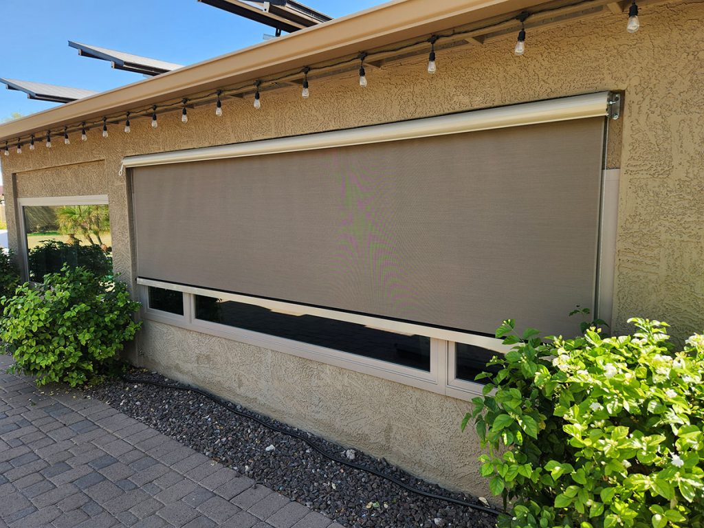 Retractable Solar Shades