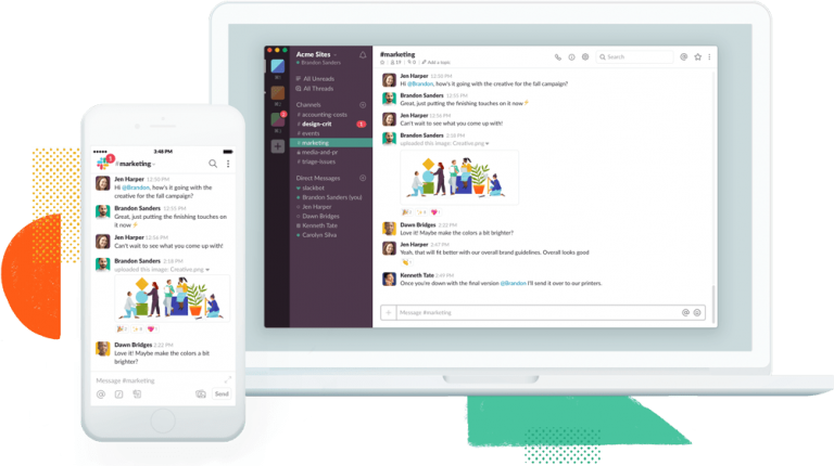 Slack offshore team communication software