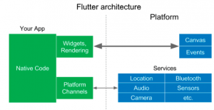 Flutter eliminates the bridge