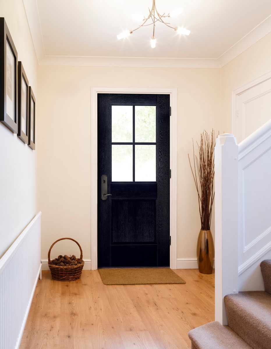 ED Beauty flushed glazed half light fir black stain etch 36 80 Interior 932x1200 bd93c0f